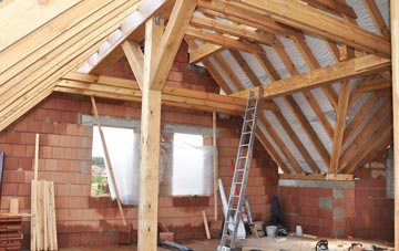 Stanford On Avon attic trusses